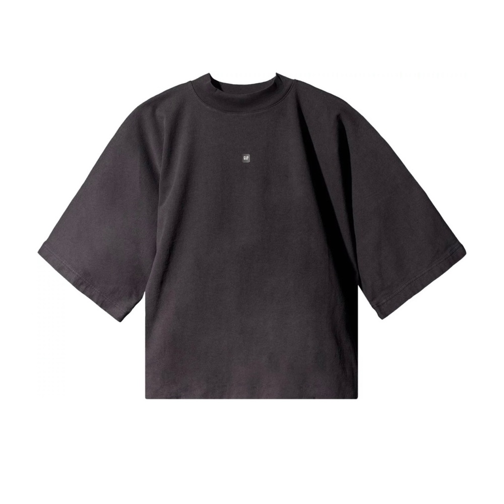 NEW Yeezy Gap Engineered by Balenciaga Logo Crop Tee Size Medium
